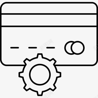 支付签证设置卡配置图标图标