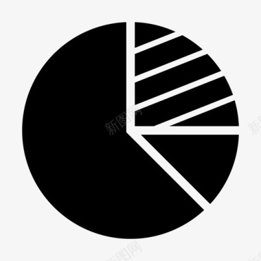 生活数据饼图饼图数据图表图标图标