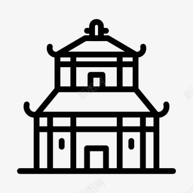 日本房子建筑师家图标图标