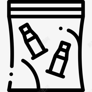 子弹法律与正义21直线图标图标