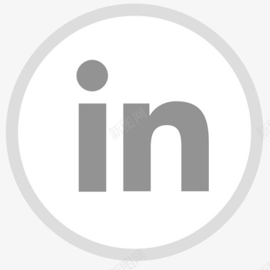 花纹角标linked角标图标