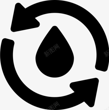 节约用水地球母亲节13日满满当当图标图标