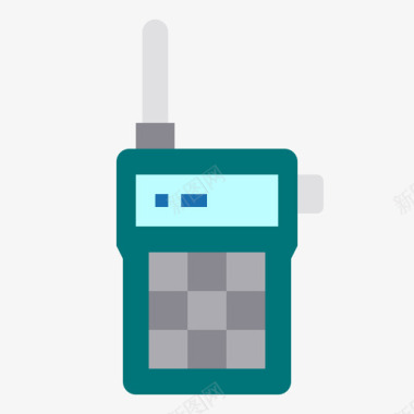 火焰小图标对讲机小工具18扁平图标图标