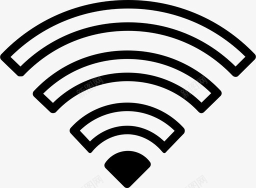 WiFi无线WiFi网络wifi互联网信号图标图标