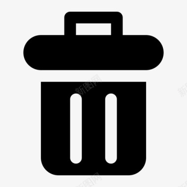 垃圾删除图标垃圾桶删除垃圾图标图标