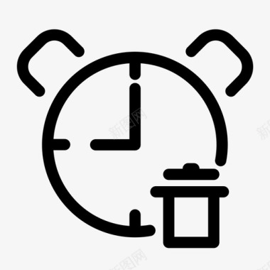 垃圾删除图标删除闹钟闹钟删除图标图标