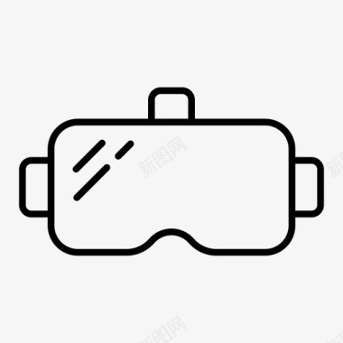 游戏VR眼镜vr眼镜ar眼镜增强现实图标图标