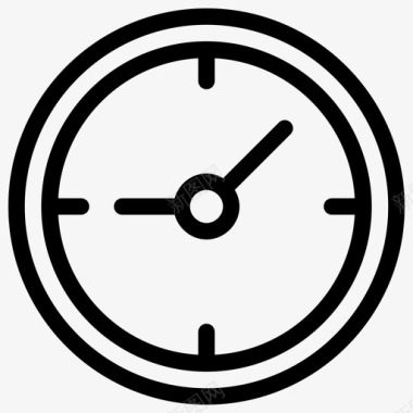 挂钟计时器分针计时器图标图标