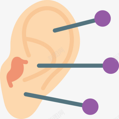 治疗素材针灸治疗35平图标图标