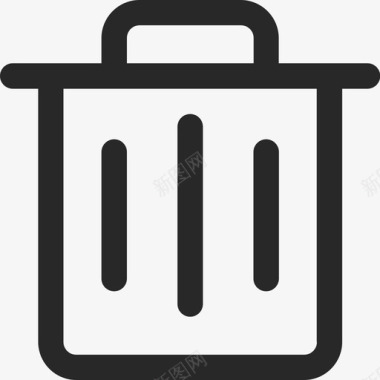 垃圾删除图标删除图标