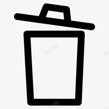 垃圾删除图标垃圾桶删除垃圾图标图标