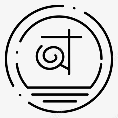 独立日孟加拉商业孟加拉独立日常规点线图标图标