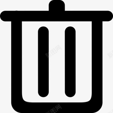 垃圾删除图标删除图标