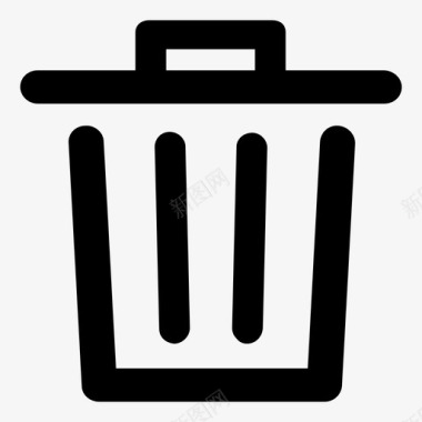 垃圾删除图标删除图标