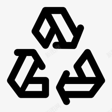 垃圾删除图标回收站生态垃圾图标图标