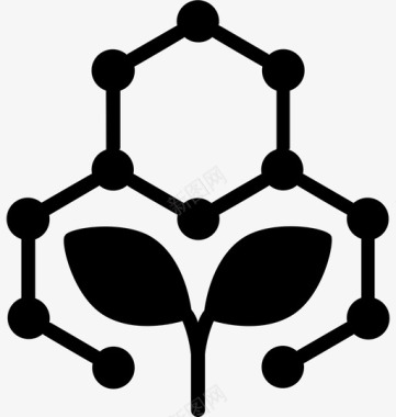 生物DNA植物遗传学和生物工程6填充图标图标