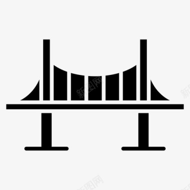 金门大桥地标旧金山图标图标
