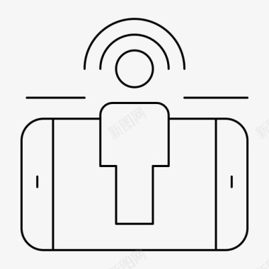 Web编程参与度营销用户图标图标