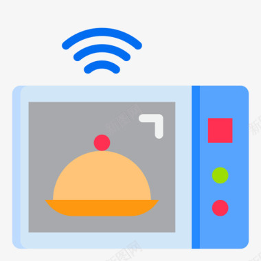 微波炉微波炉智能技术15平板图标图标