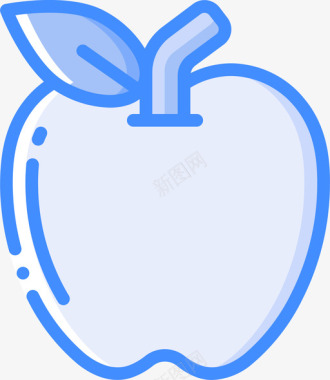 苹果纯素13蓝色图标图标