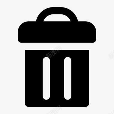 垃圾删除图标垃圾桶删除垃圾图标图标