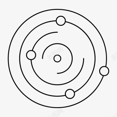 宇宙黑洞太空健康医疗图标图标