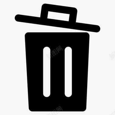 垃圾删除图标垃圾桶删除垃圾图标图标