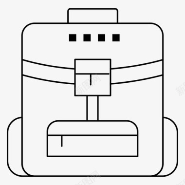 收地包学校服务图标图标