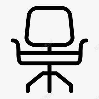 办公椅转椅其他图标图标