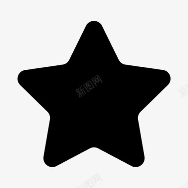 排名明星奖项最喜欢的图标图标