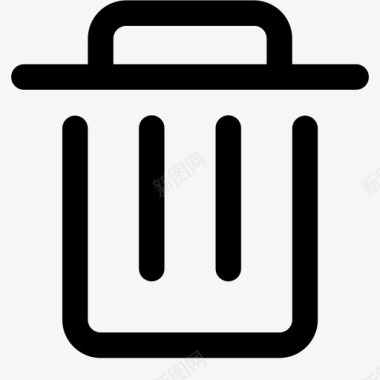 垃圾删除图标删除图标