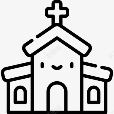 教堂没有教廷组织4直系图标图标