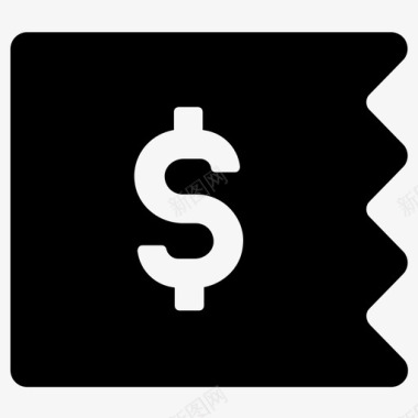 收据发票帐单收据图标图标