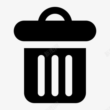 垃圾删除图标垃圾桶删除垃圾图标图标