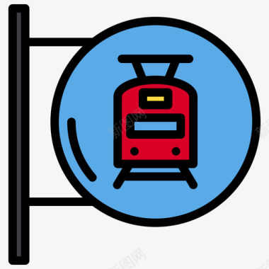 车站的图标火车站火车站22线颜色图标图标