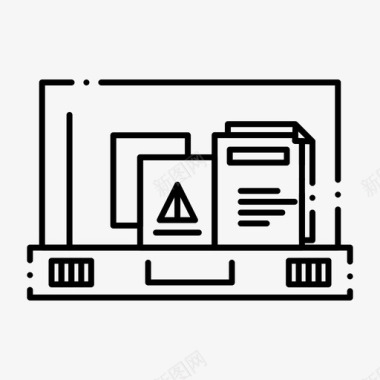 Web编程演示文稿包公文包图标图标