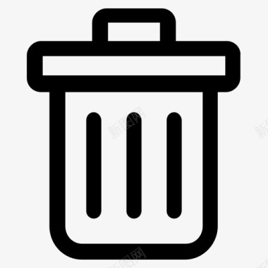 垃圾删除图标删除图标