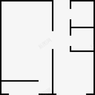 施工图平面图建筑工程蓝图图标图标