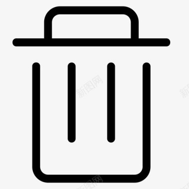 垃圾删除图标删除图标