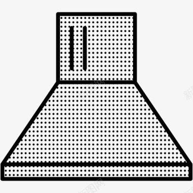 油烟机海抽油烟机厨房安全图标图标