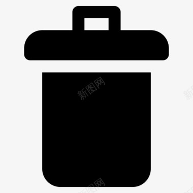 垃圾删除图标垃圾桶删除垃圾图标图标