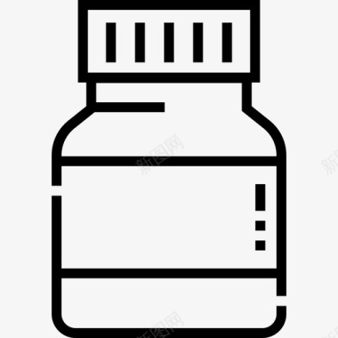 图标健康禅维生素健康102线性图标图标