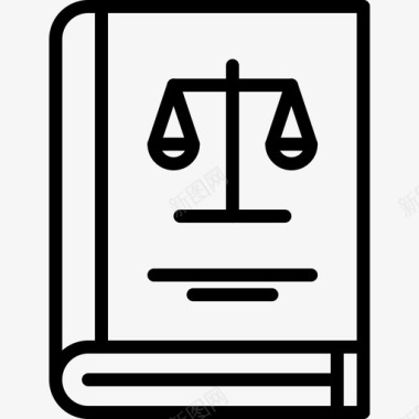 律师宪法书籍法律图标图标