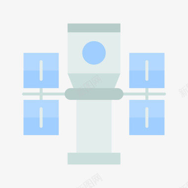 太空哈勃太空望远镜太空150平面图标图标