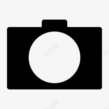 肖像照相机捕获图像图标图标