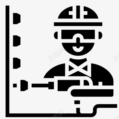 修理工建筑工人2雕文图标图标