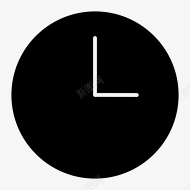 时钟设定时钟时间图标图标