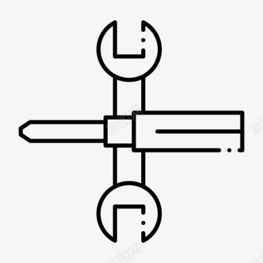 螺丝刀设计设置控制螺丝刀图标图标