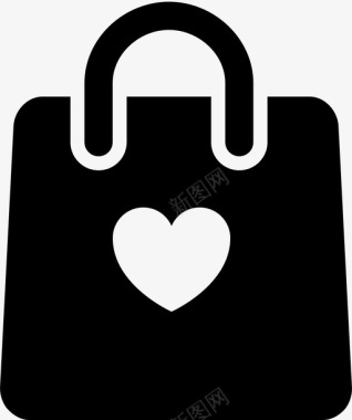 购物中心购物袋网上商店购物图标图标