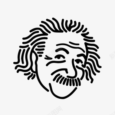 爱因斯坦数学物理图标图标